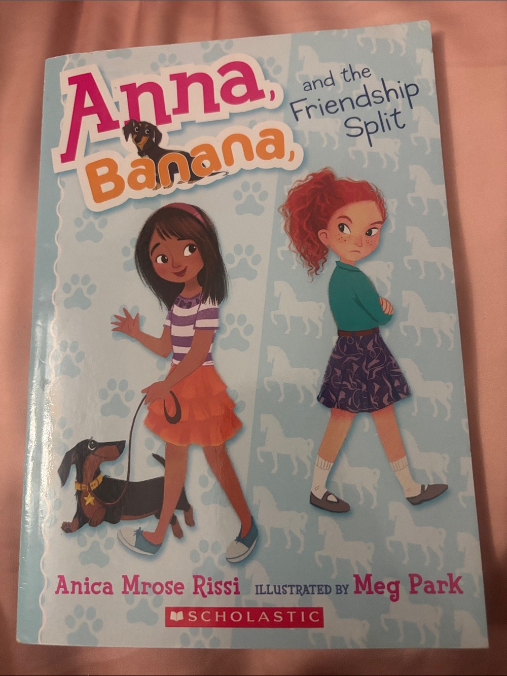 Anna, Banana, and the Friendship Split by Anita Mrose Rissi-Scholastic paperback